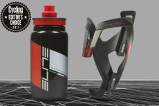 Elite water bottle and cage