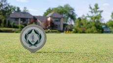 A Memorial Tournament tee marker