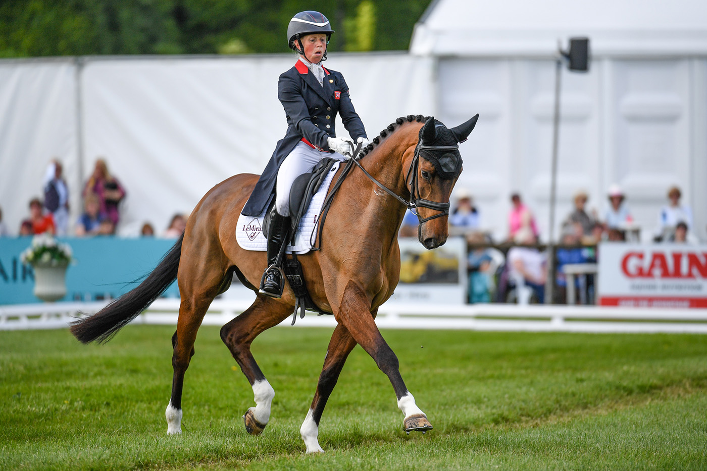 Bramham Horse Trials dressage: Ros Canter and Izilot DHI