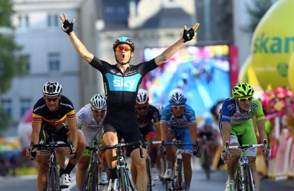 Ben Swift (Sky) wins in Poland