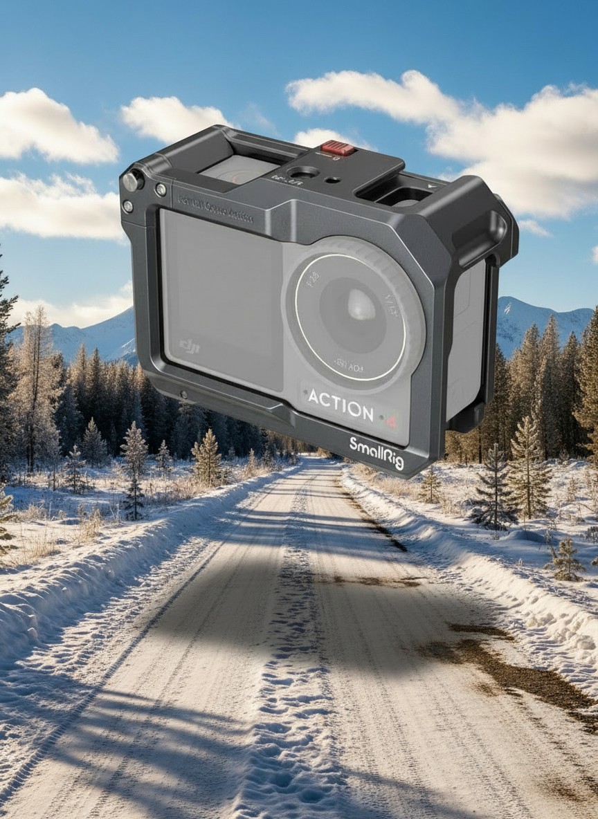 Cage for DJI Osmo Action Camera 
(Osmo Action 5 Pro, Action 4 or 3)