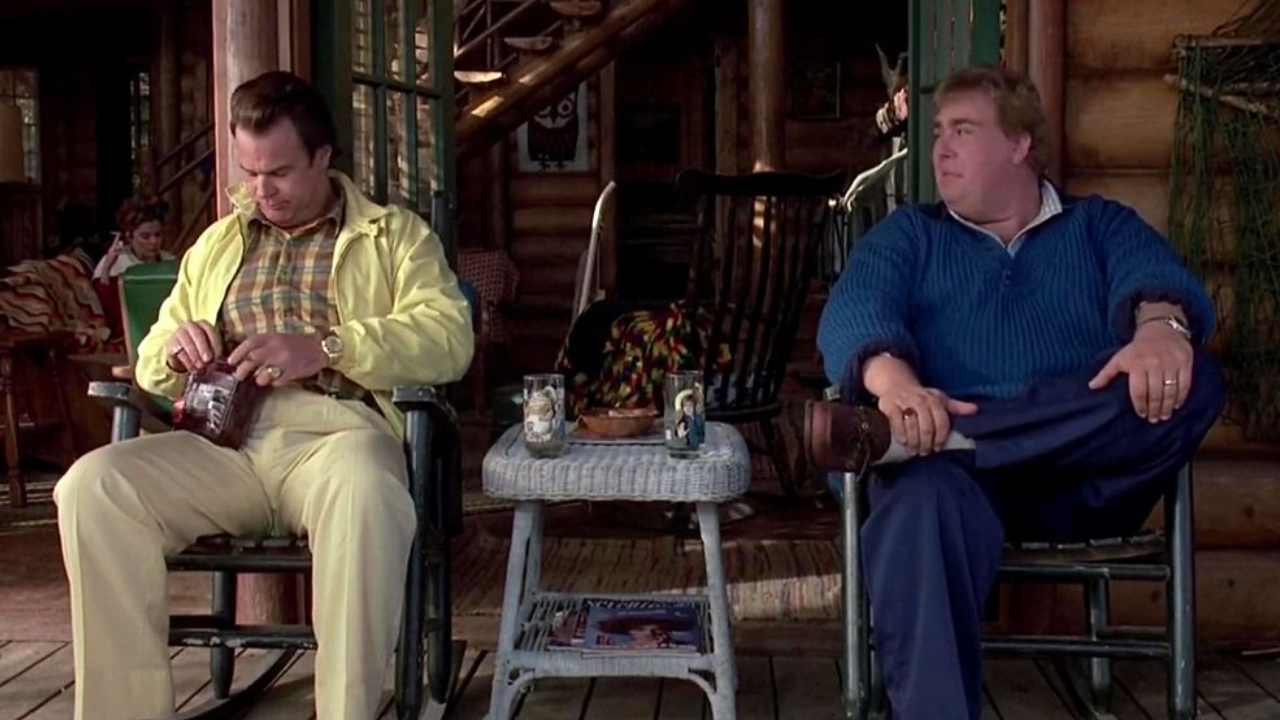 Dan Aykroyd and John Candy in The Great Outdoors