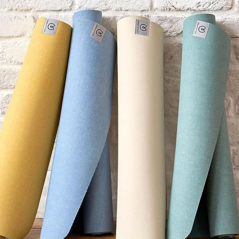 yogamatters yoga mats lined up