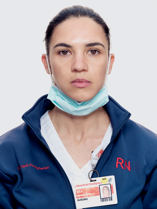 AYA ISLAMOVA, R.N. 35, clinical nurse