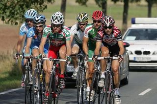 Pfannberger (Elk Haus) in a break in the 2006 Tour of Germany.