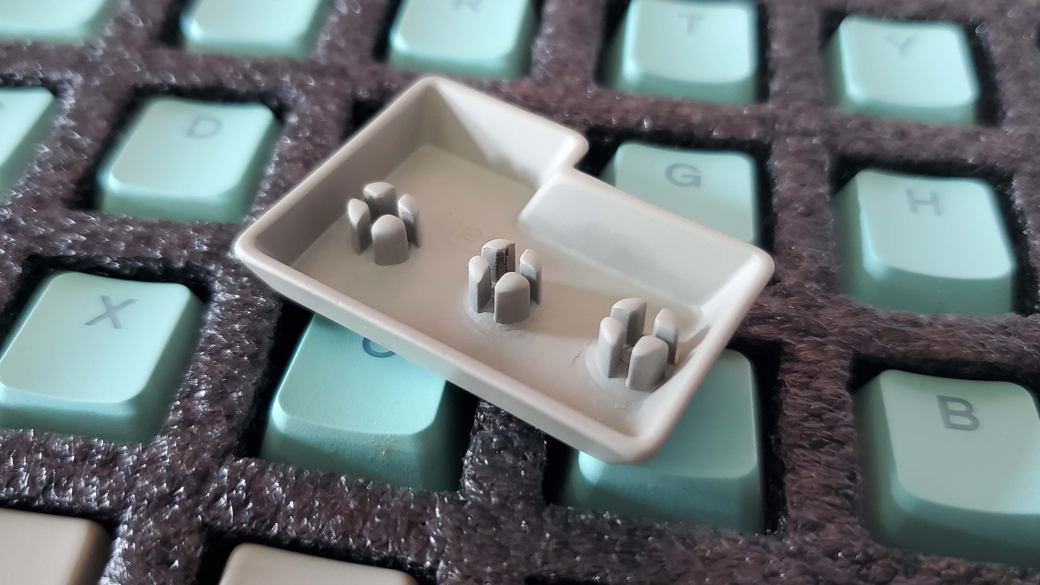 The holy THOCK of Awekeys' Full Metal Keycaps cannot make up for the fact that I'm a terrible typist