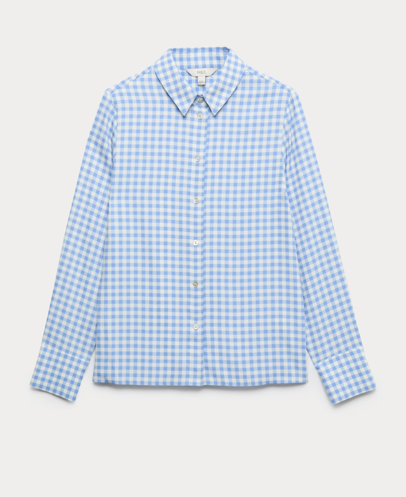 M&amp;amp;S, Printed Collared Shirt