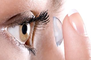 Acanthamoeba keratitis, an infection of the eyeball's outer layer, can be caused by using contact lenses that were washed with tap water.