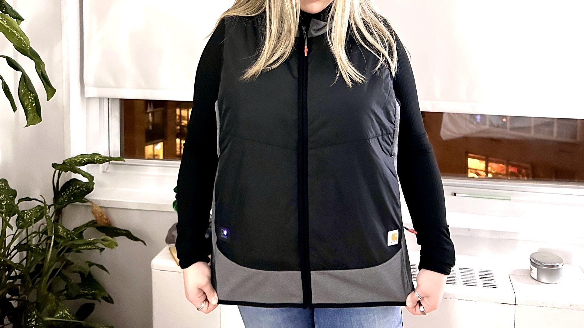 I tried Carhartt's AI heated vest to stay warm during winter — here's