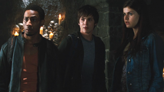 Grover, Percy and Annabeth in the Underworld in The Lightning Thief
