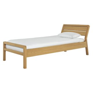Radius Oak Single Bed with mattress