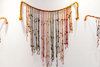 The Inca people made quipu to record information.