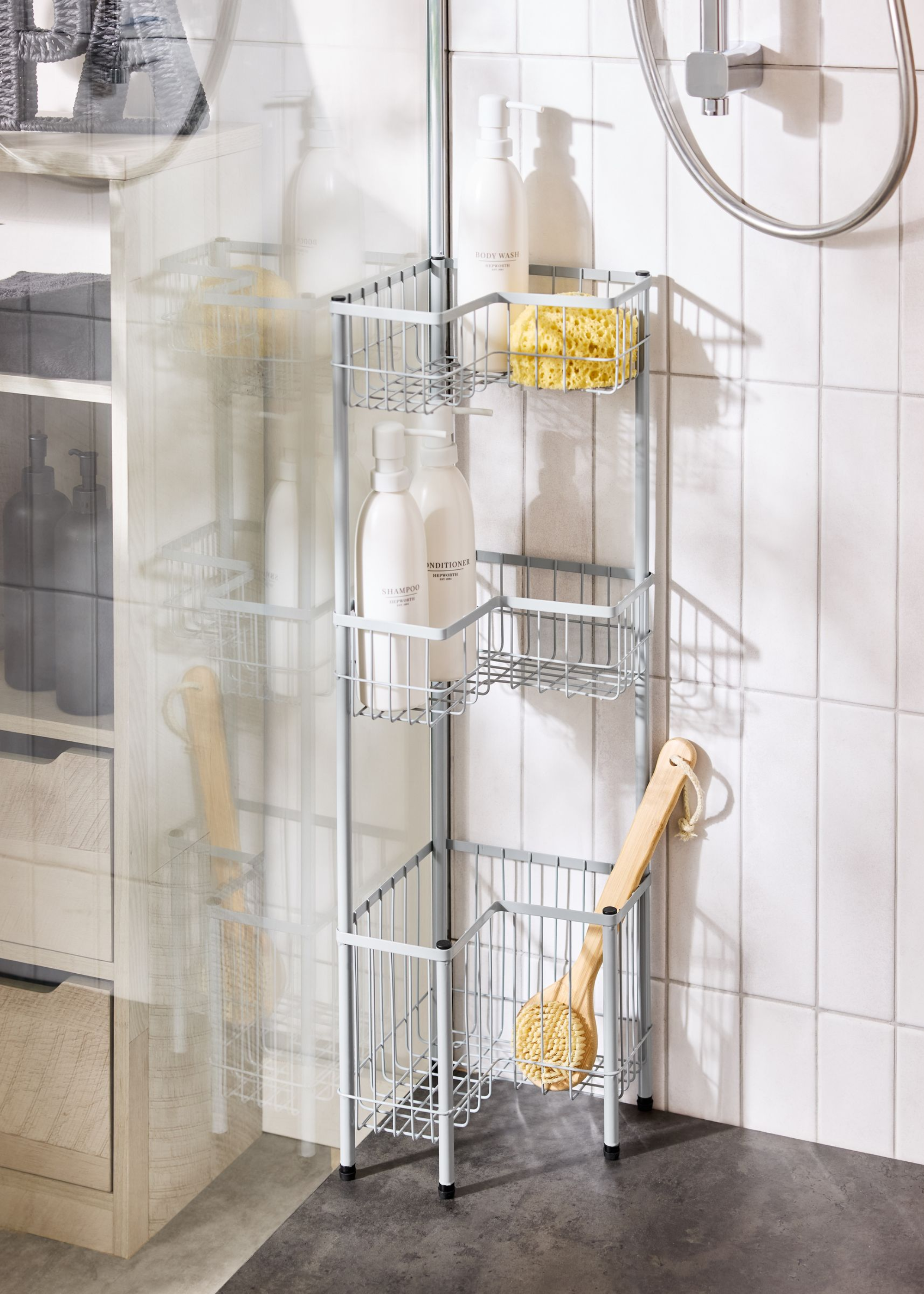 Next, Grey Bronx Corner Caddy