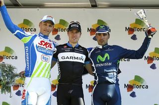 The Trofeo Palma de Mallorca podium