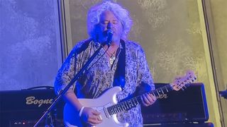 Steve Lukather playing Jeff Beck's White Strat at the Hollywood Bowl