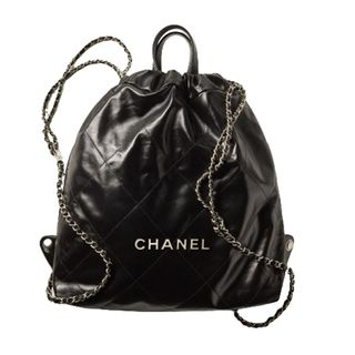 Chanel 22 Backpack Black