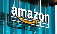 Amazon logo on building