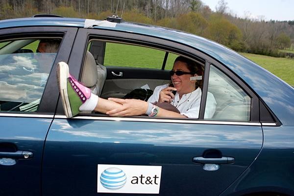 Time to put your feet up? Not in this job.