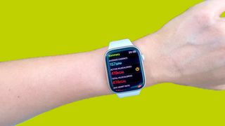 Apple Watch Series 7 being tested by Fit&Well