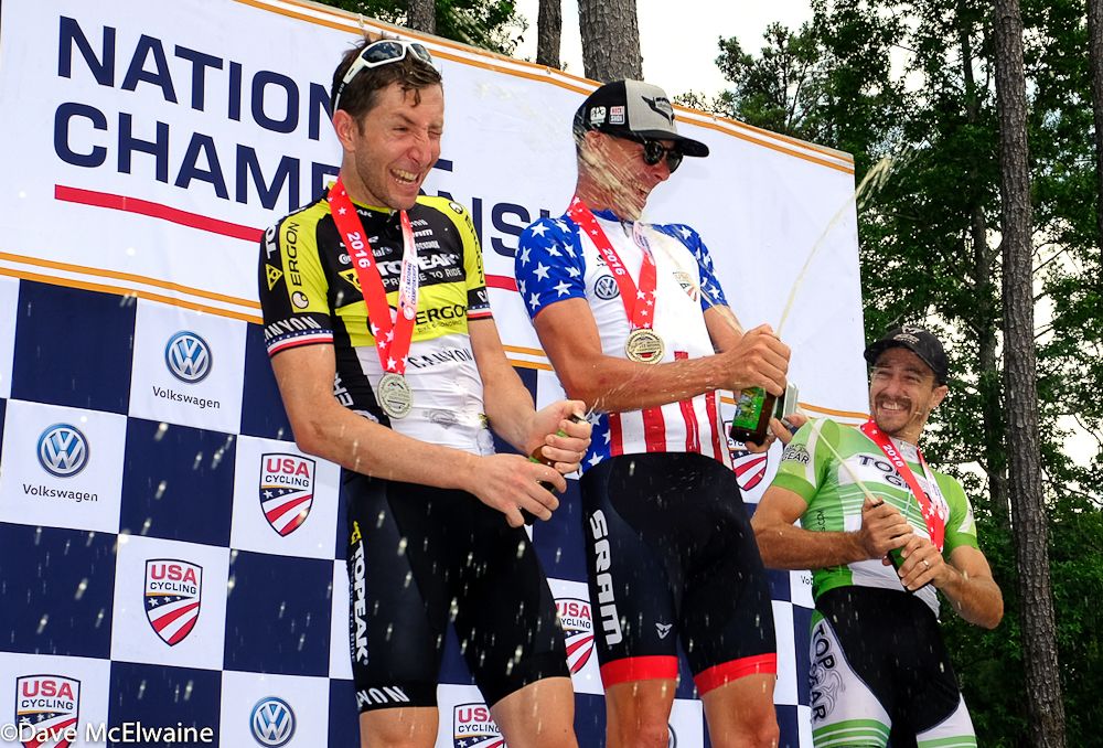 There was a Sierra Nevada moment on the podium.
