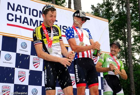 There was a Sierra Nevada moment on the podium.