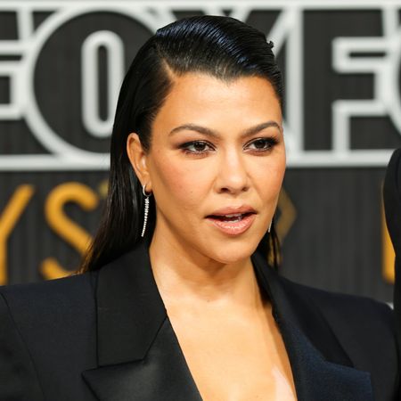 Kourtney Kardashian attends the 75th Primetime Emmy Awards at Peacock Theater on January 15, 2024 in Los Angeles, California.