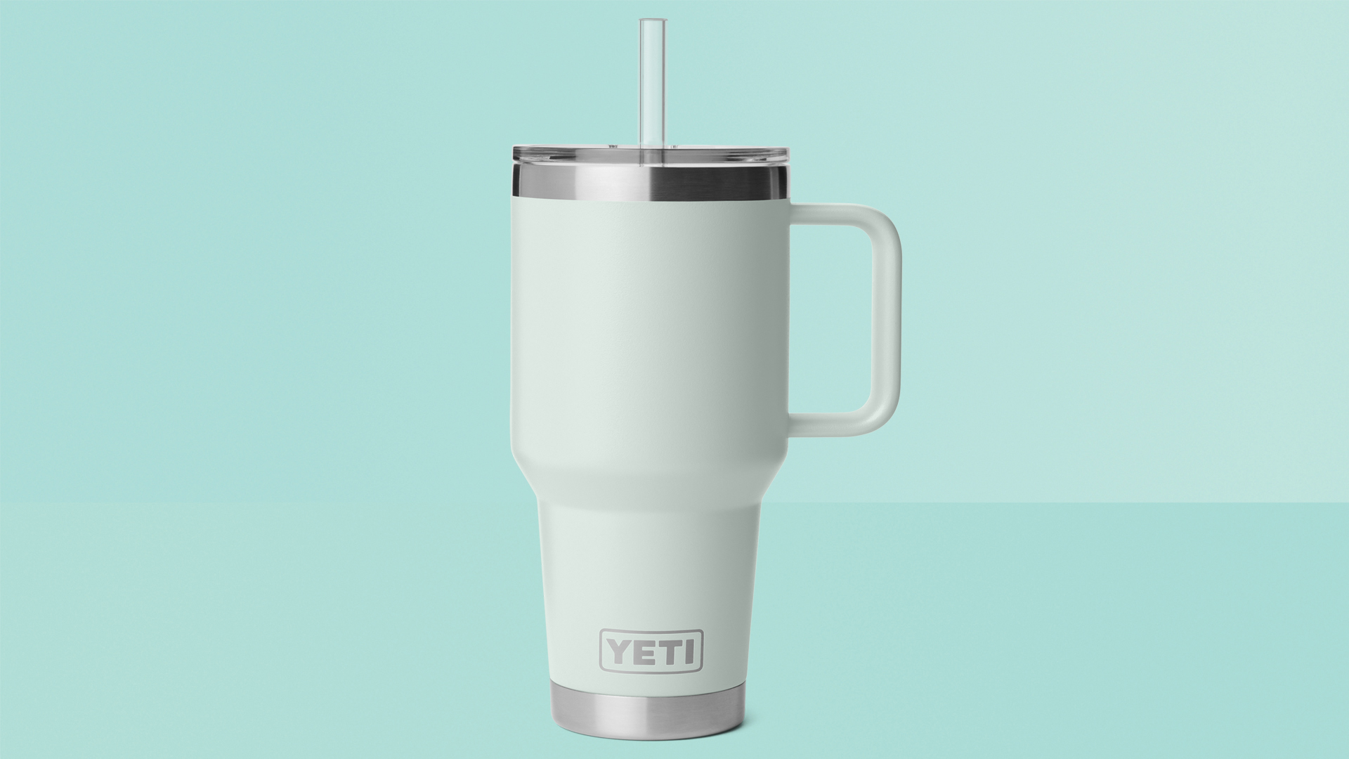 YETI Rambler 35 oz Straw Mug w/ new handle