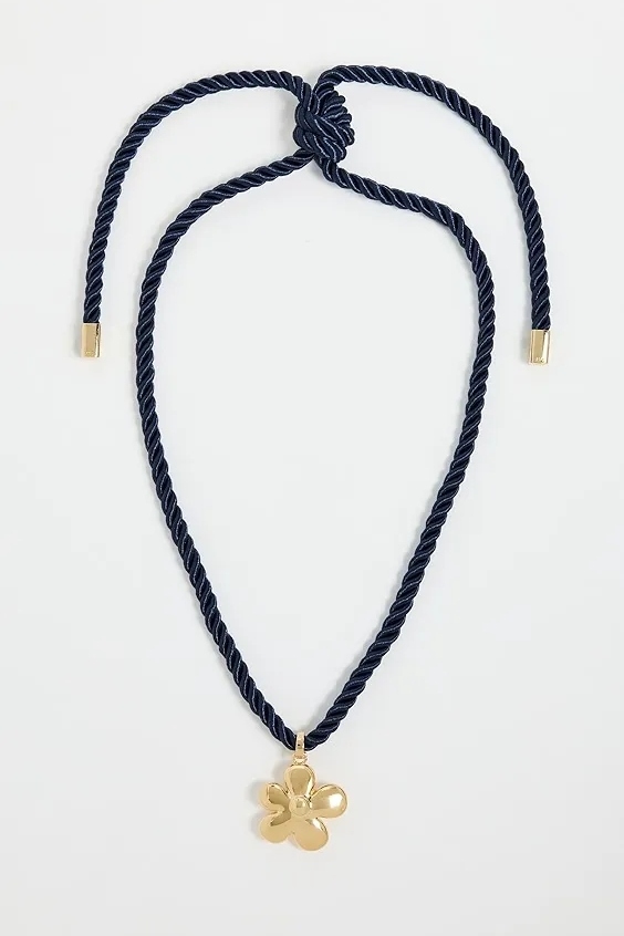 Martha Calvo Bloom Cord Necklace