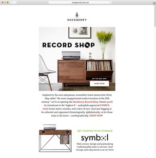 Huckberry doesn’t skimp on the details or style with its regular email newsletter