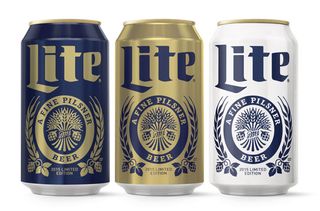 Beer labelling for Coors Lite