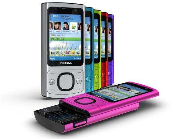 Nokia 6700 Slide colour range