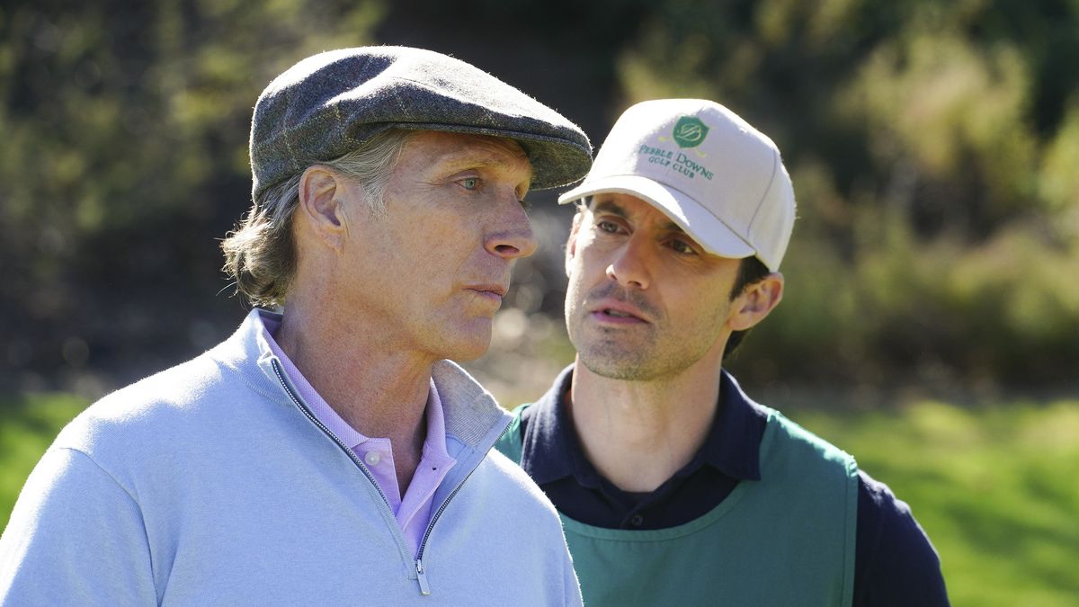 William Fichtner and Milo Ventimiglia in The Company You Keep