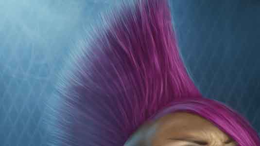 punk hair