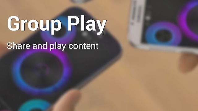 Video sharing on Group Play: a communal view