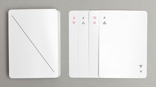 Minimalism gone mad? Reinventing the playing card | Creative Bloq