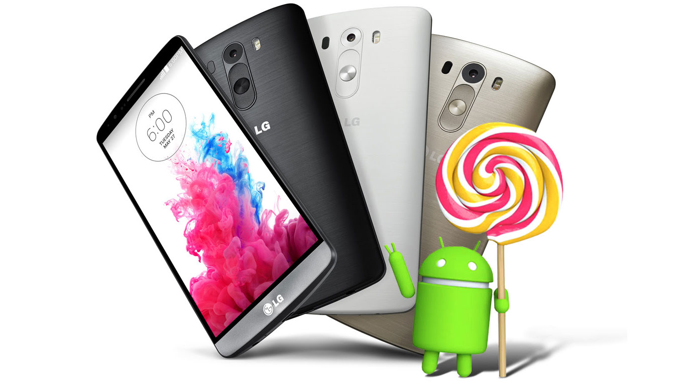 LG wins Android Lollipop race with G3 rollout