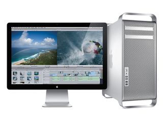 The Mac Pro is now powered by Intel's "Nehalem" Xeon processor.