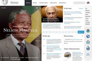 Wikipedia redesign
