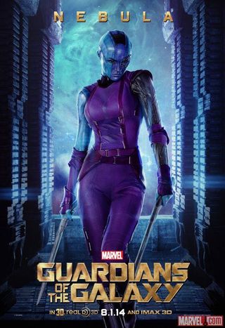 Nebula in 'Guardians of the Galaxy'