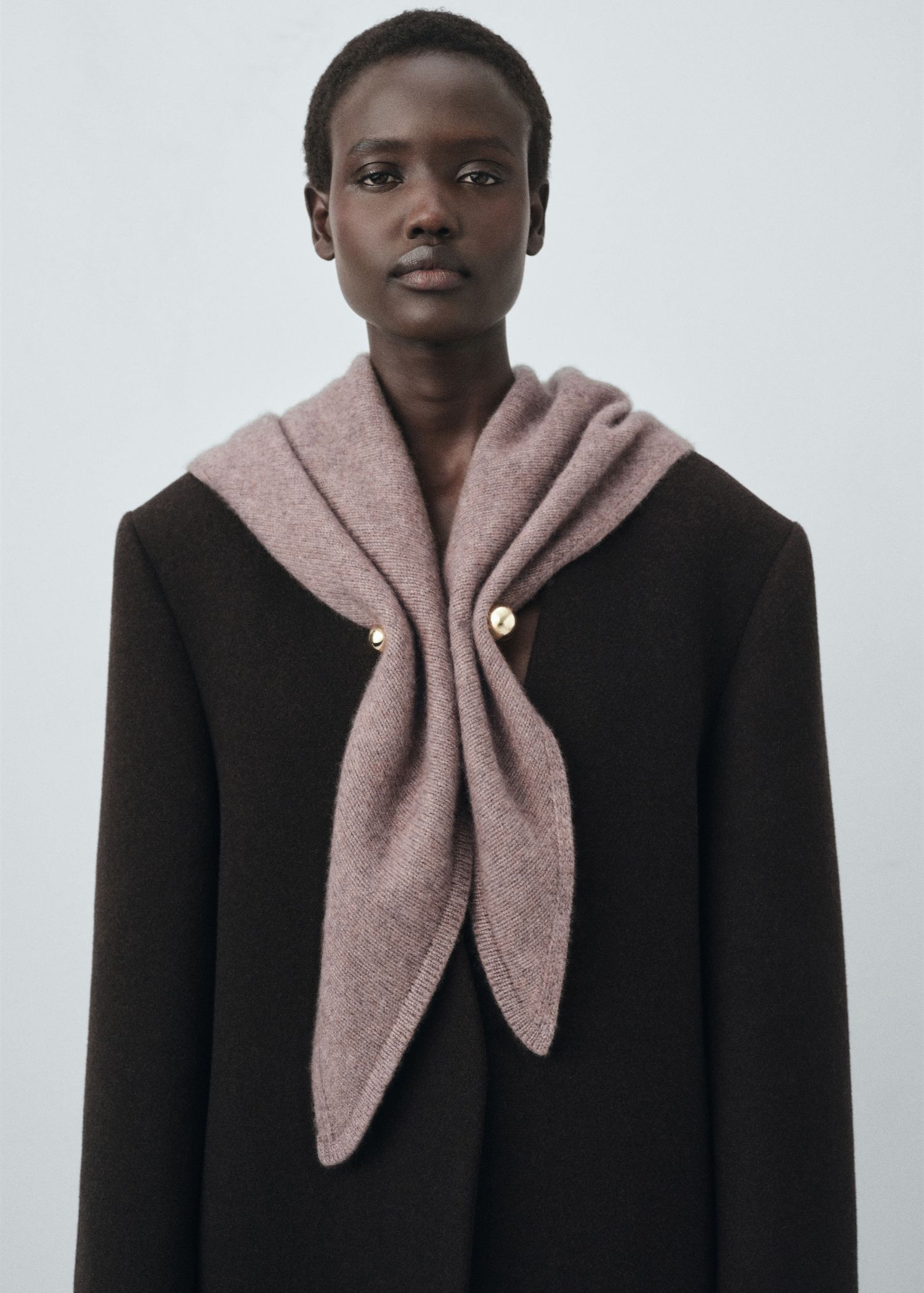 Cashmere-Blend Knitted Shawl - Women | Mango United Kingdom