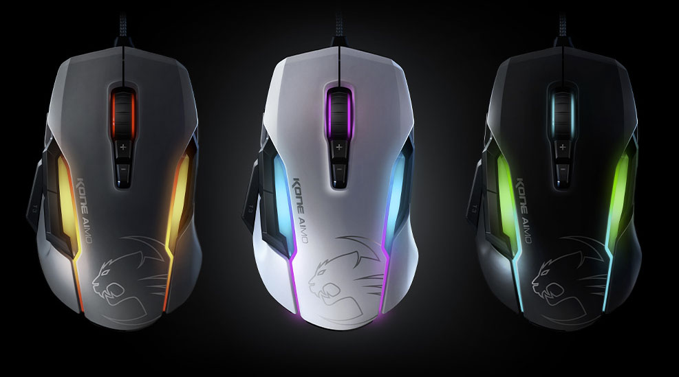 Roccat S Kone Mouse Gains Rgb Lighting And Better Thumb Controls Pc Gamer