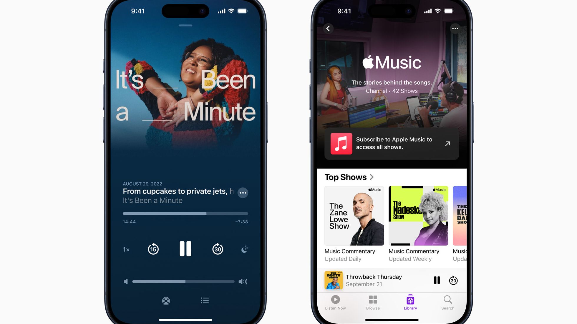 Apple podcasts gets new haul of shows for Apple Music, News Plus ...
