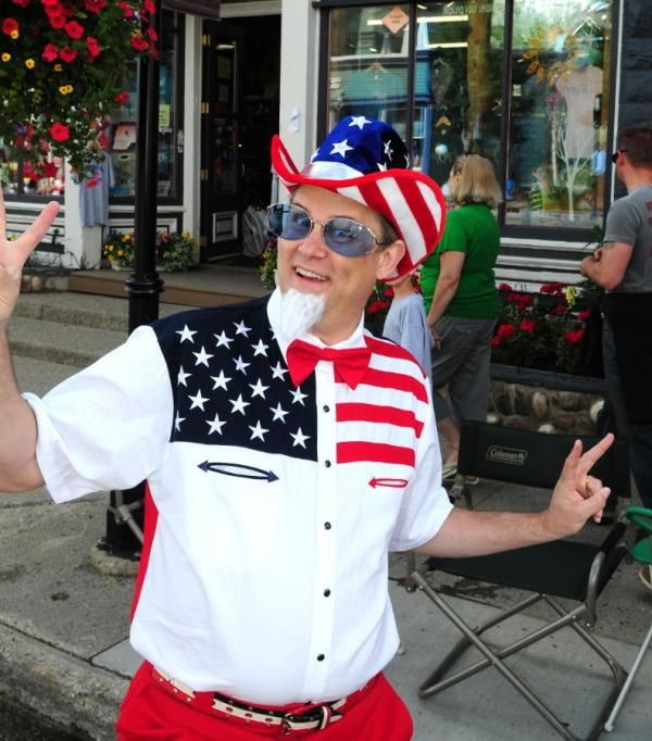 Thousands of Breckenridge residents were on hand for the race and July 4th parade.