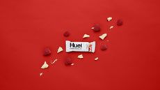 Huel vegan protein snack bar white chocolate raspberries