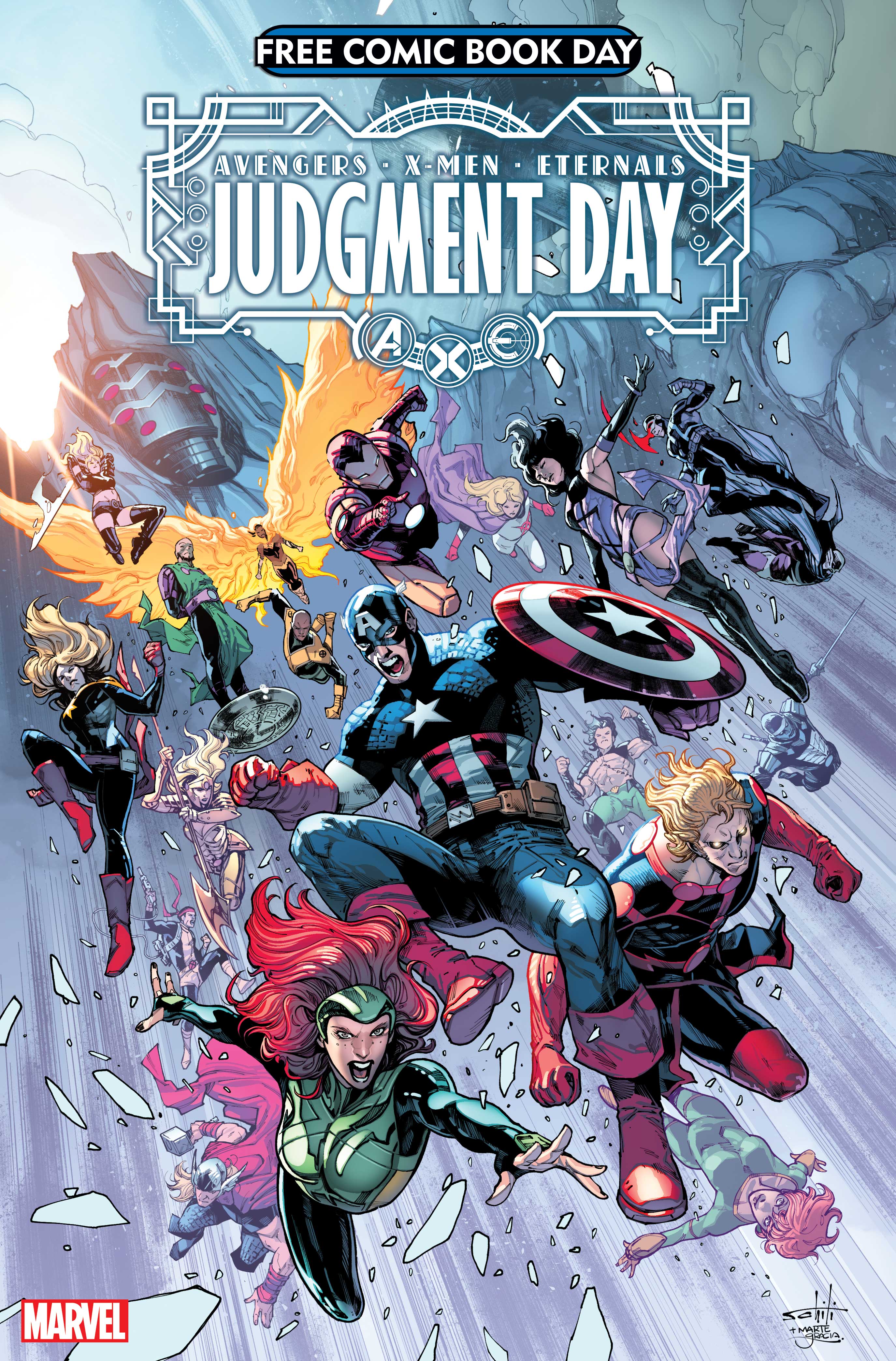 Kostenloser Comic-Tag: Avengers vs. X-Men