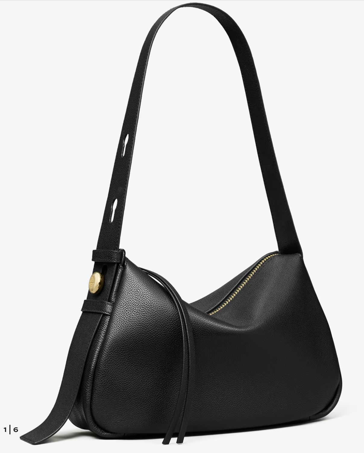 Romy Shoulder Bag in Black, Size Os