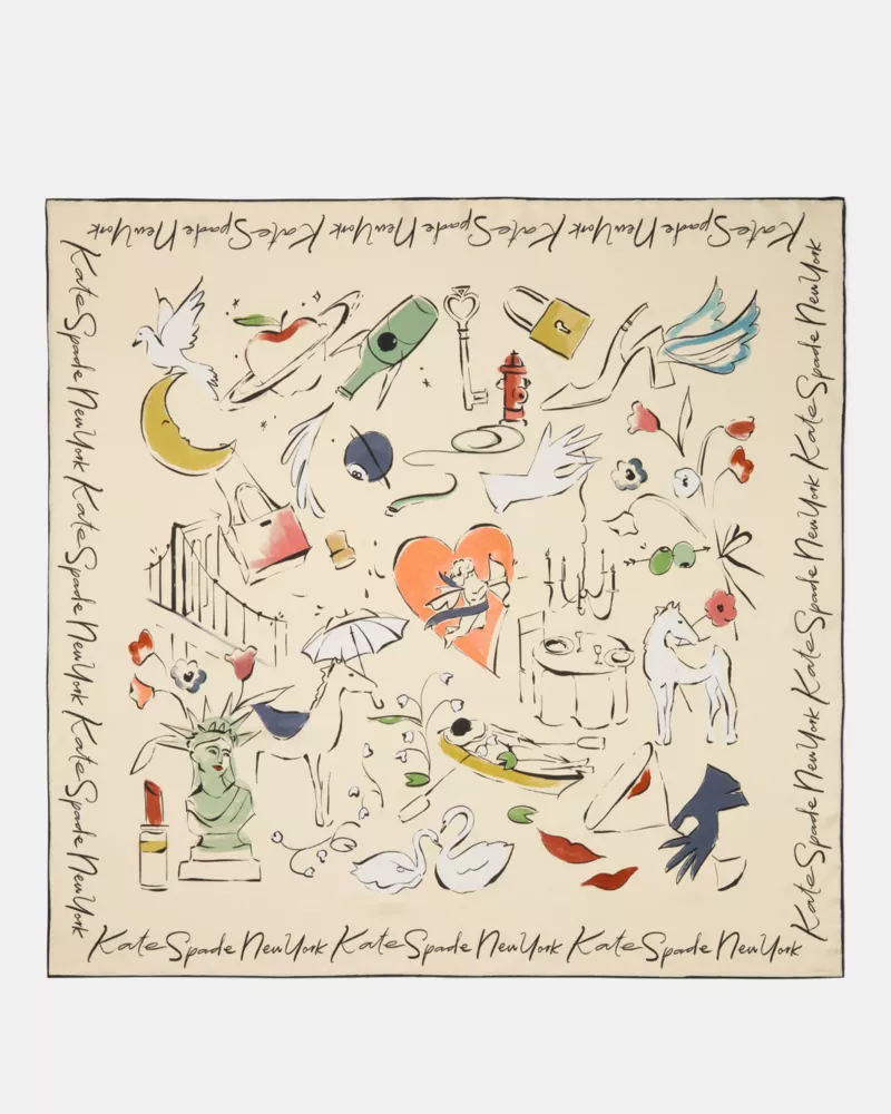 New York Dream Silk Square