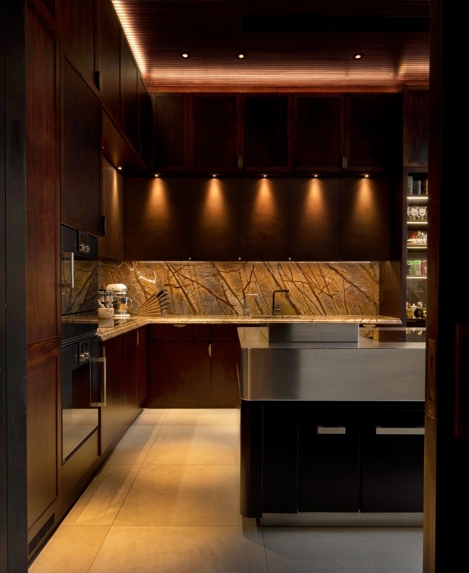 Jason Atherton home kitchen