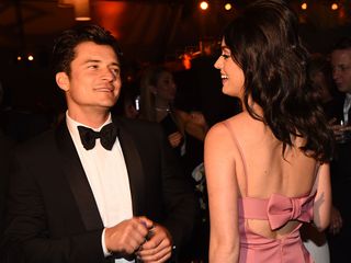 Katy Perry and Orlando Bloom At The Golden Globes After Party