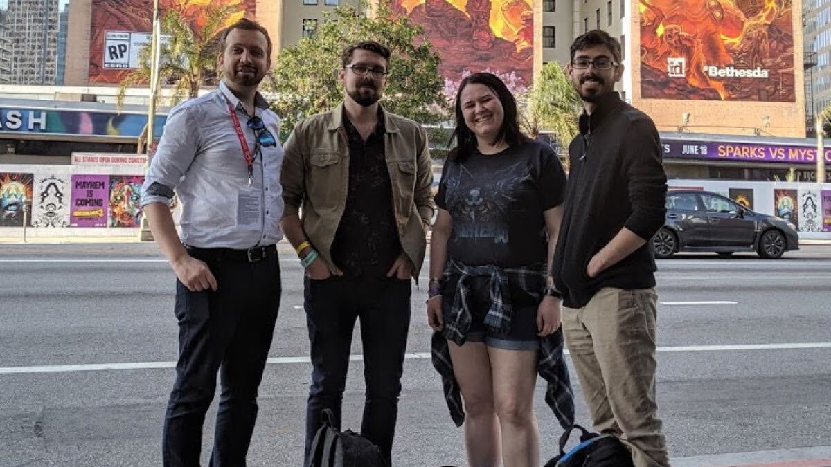 TechRadar team at E3 2018